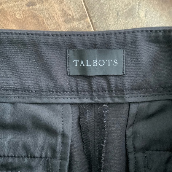 Talbots Chatham Ankle Classic Black Pant, 10P - Picture 3 of 7
